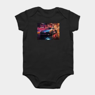 Super-cars-R8 Baby Bodysuit